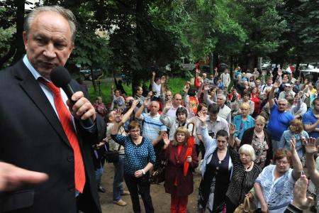 Магистраль-душитель. В Кузьминках прошли первые в Москве народные публичные слушания