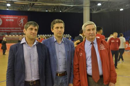 Г.А. Зюганов принял участие в церемонии открытия Всероссийского турнира по мини-футболу «Таланты России»
