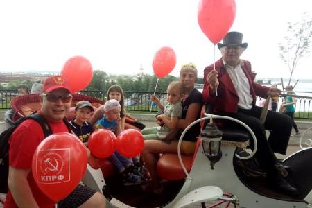 Комсомол Удмуртии отметил День города Ижевска