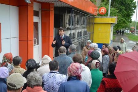 Депутат-коммунист Олег Лебедев активно проводит встречи с жителями Тульской области