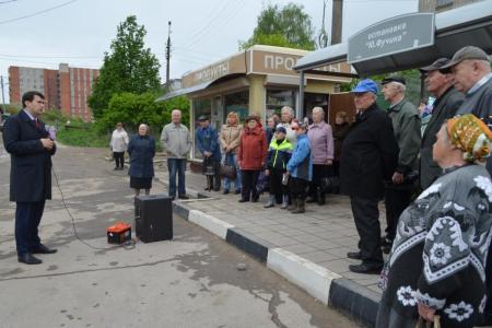 Продолжаются встречи депутата-коммуниста Олега Лебедева с жителями Тульской области