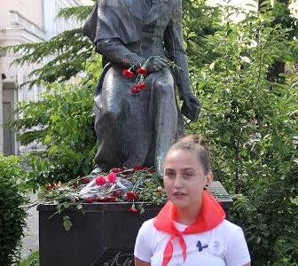 Республика Крым. Коммунисты отметили 217-ю годовщину со дня рождения А.С.Пушкина 