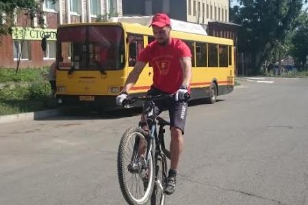 Удмуртия. Веломарафон ижевских комсомольцев