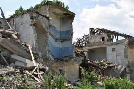 Волгоградская область. В Михайловском районе депутат Госдумы Николай Паршин встретился с медиками и воспитанниками бывшей школы-интерната им. Н.К.Крупской