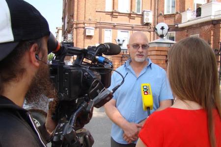 Жители Кохмы при поддержке Ивановского обкома КПРФ провели акцию протеста у здания областного правительства