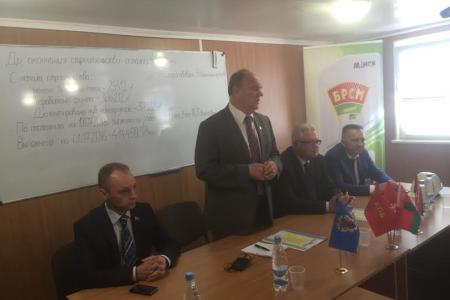 Г.А. Зюганов назвал сводный студотряд на реконструкции минского стадиона "Динамо" уникальным примером 