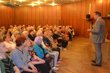 Нижегородская область. Александр Тарнаев встретился с детьми войны Дзержинска в синагоге и в общественно-политическом центре