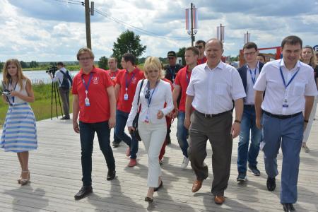 Г.А. Зюганов выступил на Всероссийском молодежном форуме «Территория смыслов»