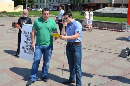 Смоленский Комсомол на защите водителей маршрутных такси