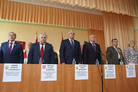 К.К. Тайсаев принял участие в работе XII Съезда Коммунистической партии Беларуси