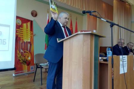 К.К. Тайсаев принял участие в работе XII Съезда Коммунистической партии Беларуси