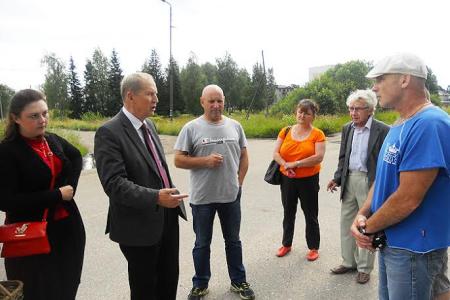 Первый секретарь Ивановского обкома КПРФ Владимир Клёнов совершил рабочую поездку в Кинешемский район