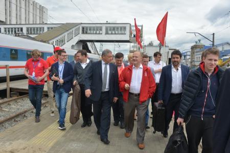 Г.А. Зюганов выступил на Всероссийском молодежном форуме «Территория смыслов»