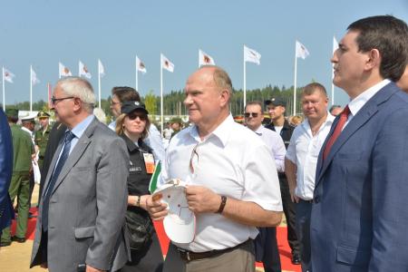 Г.А. Зюганов принял участие в открытии Армейских игр-2016