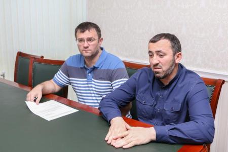 Чеченскую республику посетили Владимир Симагин и Анатолий Девясилов