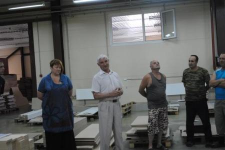 Нижегородская область. Николай Рябов встретился с рабочими Богородской мебельной фабрики "Сильва"