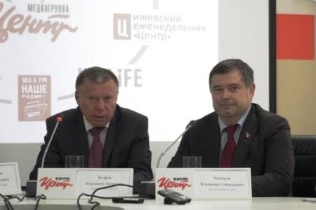 Провести кандидата от Удмуртии в Госдуму под силу только КПРФ. Лидеры партии обсудили с журналистами перспективы будущих выборов