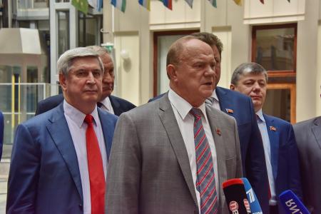 Г.А. Зюганов: Мы представили список, выражающий интересы широких слоев избирателей