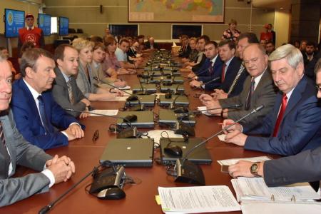 Г.А. Зюганов: Мы представили список, выражающий интересы широких слоев избирателей