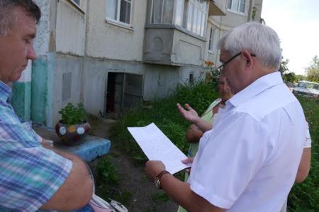 Липецкая область. Н.В. Разворотнев встретился с жителями села Троекурово Лебедянского района