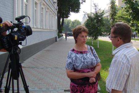 Жители Кохмы при поддержке Ивановского обкома КПРФ провели акцию протеста у здания областного правительства