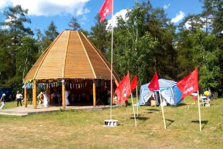 Село Чурапча гостеприимно приняло  коммунистов Республики Якутия