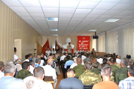 В Луганске прошел учредительный Съезд Союза советских офицеров ЛНР