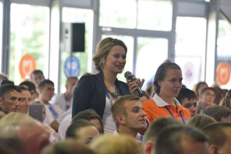 Г.А. Зюганов выступил на Всероссийском молодежном форуме «Территория смыслов»