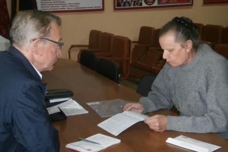 Владимир Поздняков провёл приём граждан в Чите 