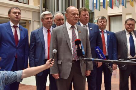 Г.А. Зюганов: Мы представили список, выражающий интересы широких слоев избирателей