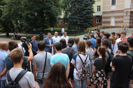 Будущее в ваших руках! Юрий Афонин провёл в Уфе встречу с активистами молодёжных агитбригад КПРФ