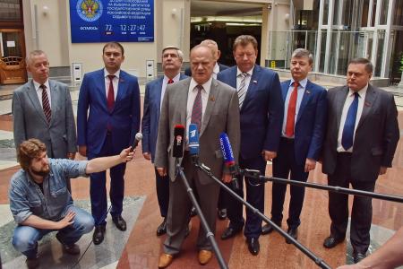 Г.А. Зюганов: Мы представили список, выражающий интересы широких слоев избирателей
