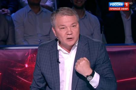Л.И. Калашников принял участие в программе «Вечер с Владимиром Соловьевым» 10 июля 2016 года