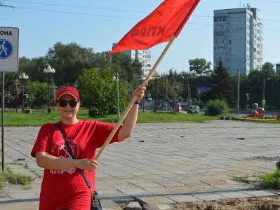 Красноярск: Красные в городе!