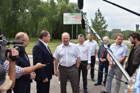 «Я горжусь своей Родиной!» Г.А. Зюганов совершил рабочий визит в Орел