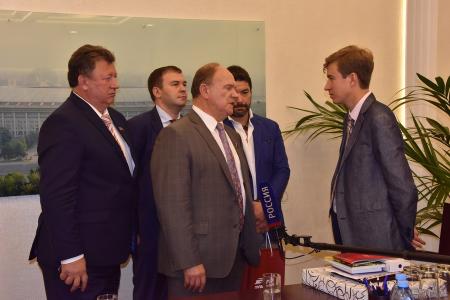 Г.А. Зюганов посетил спортивный комплекс "Лужники"