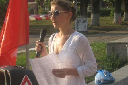 Самарская область. Митинг обманутых дольщиков в Тольятти