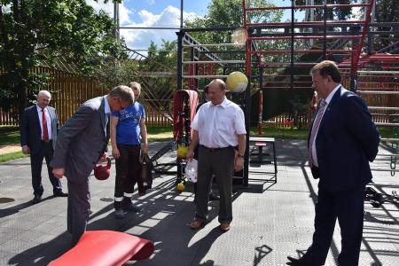 Г.А. Зюганов посетил спортивный комплекс "Лужники"