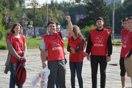 Красноярск: Красные в городе!