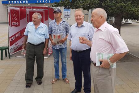 Сергей Обухов провел очередные встречи с избирателями в Краснодаре