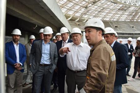 Г.А. Зюганов посетил спортивный комплекс "Лужники"