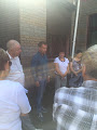 Нижегородская область. Денис Вороненков встретился с жителями поселка Ждановский не смотря на попытки чиновников сорвать встречу