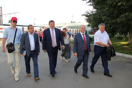 В.И. Кашин посетил с рабочим визитом Воронежскую область