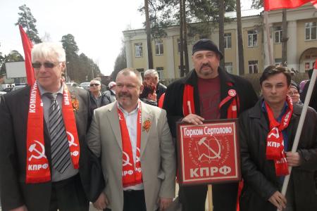 Мы – за честные выборы! Акция протеста коммунистов Ленинградской области
