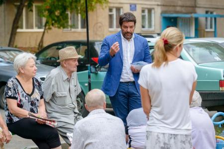 Республика Башкортостан. Жители Уфы активно поддерживают инициативы КПРФ на дворовых встречах с Александром Ющенко