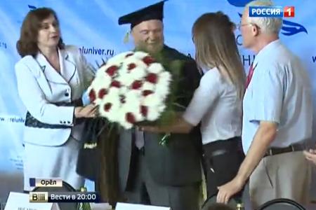 Телеканал "Россия" о визите Геннадия Зюганова в Орел