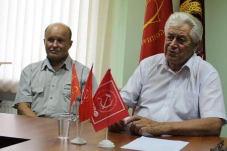 Первый секретарь Новгородского обкома КПРФ В.Ф. Гайдым рассказал журналистам об особенностях предвыборной кампании-2016