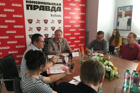 «Моя позиция проста и понятна». С.П. Обухов на пресс-конференции в Краснодаре представил программу «Десять пунктов Обухова для Краснодара и страны»