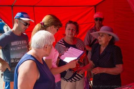 Волгоградская область. Сбор подписей в пользу народного референдума продолжается