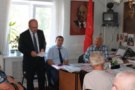 «Только КПРФ сегодня может стать реальной альтернативой действующей власти». Ю.В. Афонин находится с рабочей поездкой в Орловской области